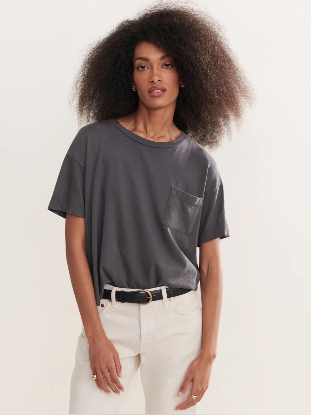 Jenni Kayne Vintage Pocket Tee Size L